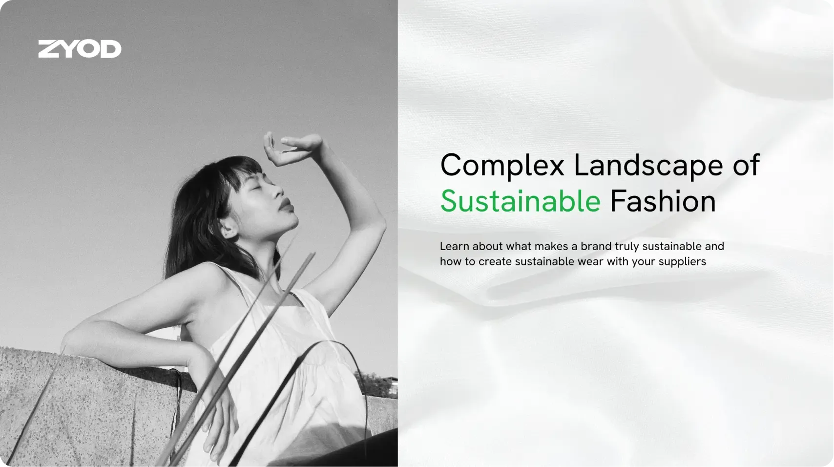 Navigating the Complex Landscape of Sustainable Fashion with Your Clothing Supplier